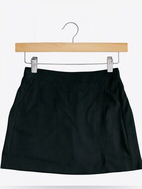 Croft & Barrow Black Skort